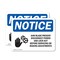 Signmission Saw Blade Present Disconnect Sign With Symbol, 10 in W x Rectangle, Vinyl Decal OS-2PACK-NS-D-710-L-18245 - alternate 1